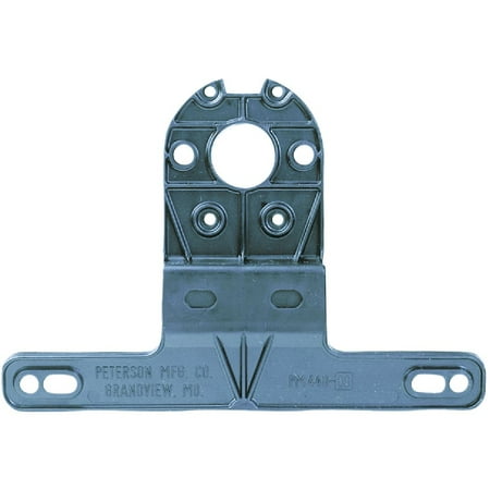 

2 PK Peterson V440-09-Peterson Black License Bracket