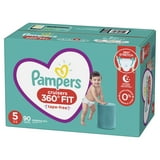 Pampers Cruisers 360 Fit Diapers, Active Comfort, Size 5, 90 Ct