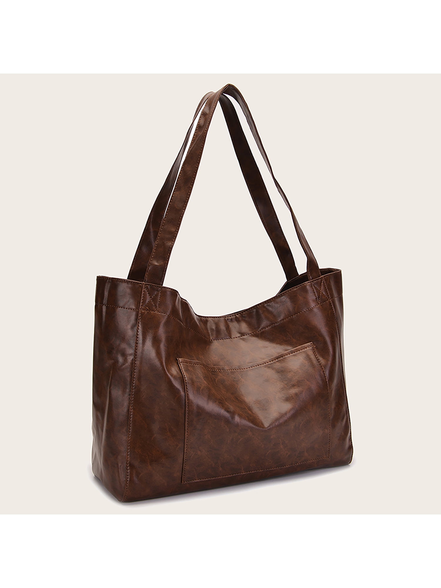 Avamo Women Tote Designer Shoulder Bag Zipper Handbag Fashion Purse