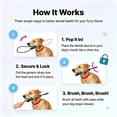 thumbnail image 2 of Lwlmwt Dual-Action Canine Dental Prop, Dog Dental Chew Toy for Easier Teeth Brushing, Pet Oral Care for Small, Medium and Large Dogs (1pcs), 2 of 6