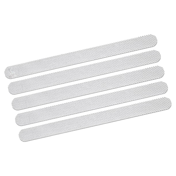 5 piezas de pegatinas antideslizantes para ducha, cinta adhesiva antideslizante, apliques transparentes de seguridad, tiras antideslizantes para