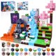 thumbnail image 1 of Bloques de construcción magnéticos ToyUnited 150 piezas Dark Forest Castle, 1 of 6