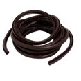 thumbnail image 1 of Unique Bargains 3Meter 5x8mm Rubber Half Round Type Door Frame Groove Weather Stripping Brown, 1 of 3