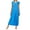 Sapphire, variant on Women's Shadowline 32222 Rosebud Nylon Tricot Short Sleeve 53 Inch Gown (Turquoise XL)
