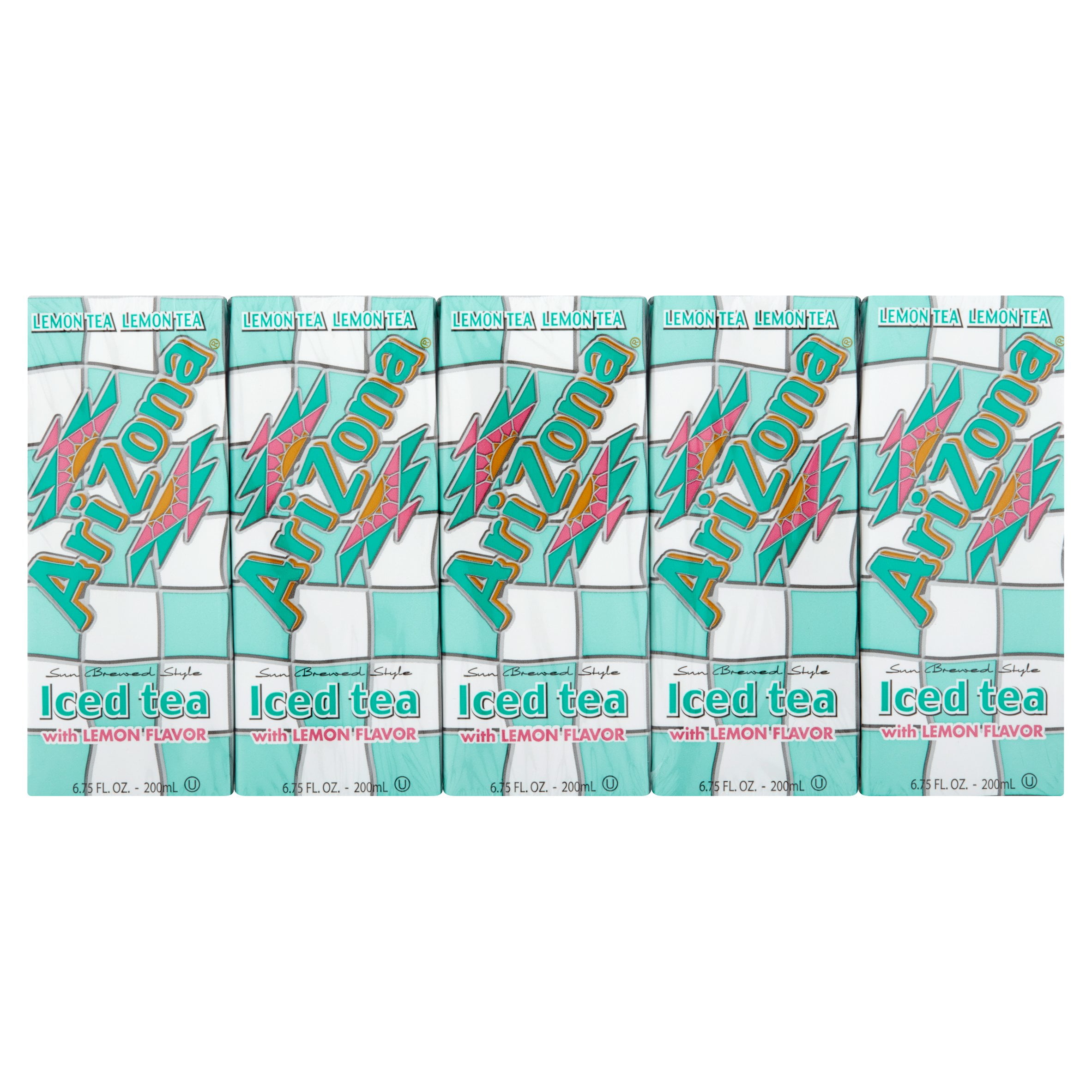 AriZona Iced Tea with Lemon Flavor, 6.75 Fl. Oz., 10 Count