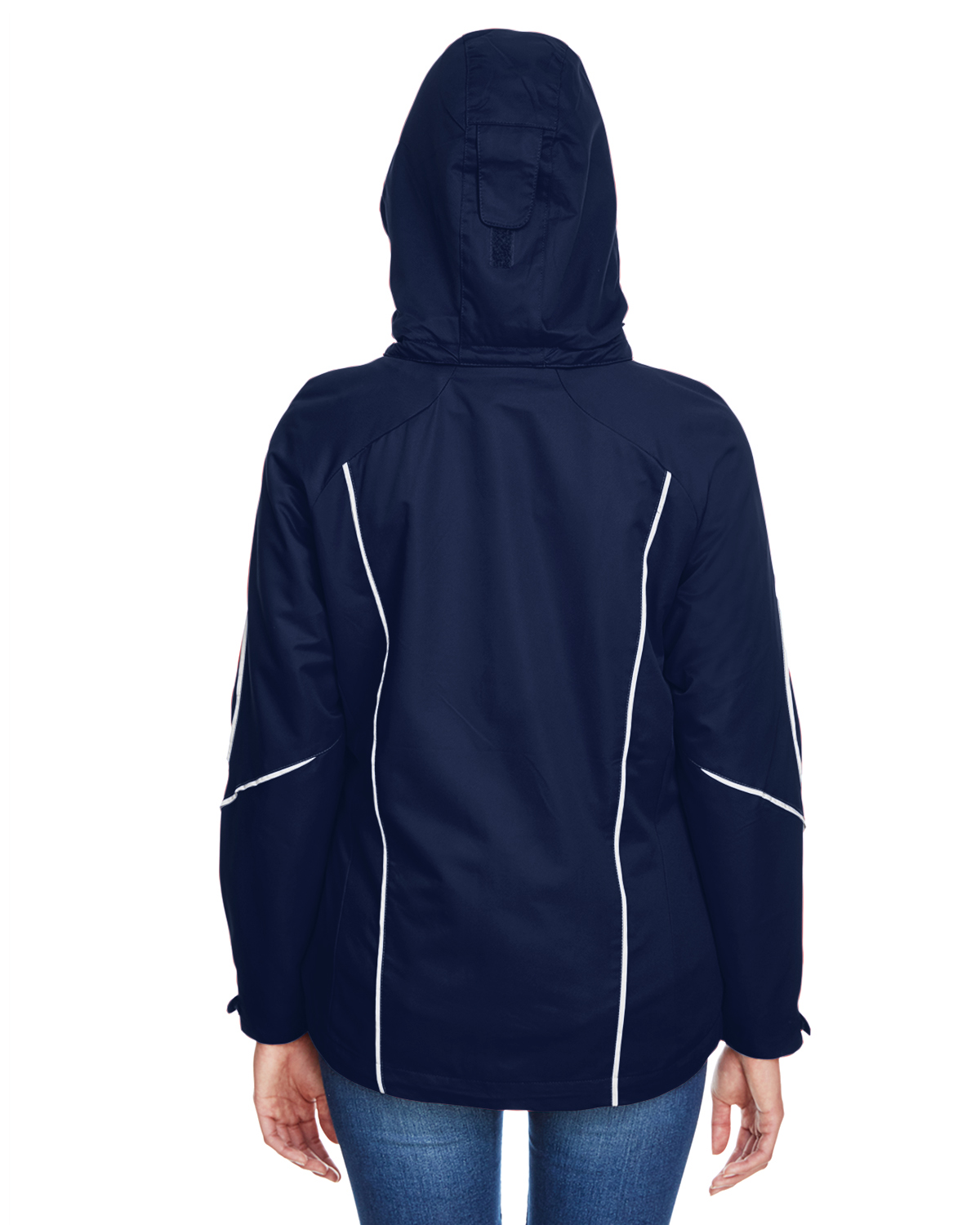 Ladies' Angle 3-in-1 Jacket with Bonded Fleece Liner - NIGHT - XS - image 2 of 3
