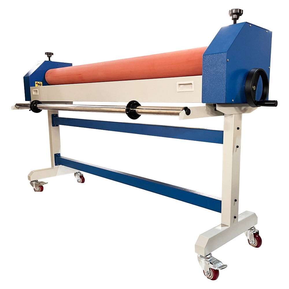 63" Manual Cold Laminator Machine with Bracket for Photo Poster Mounting