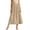 Khaki(Skirt), variant on Womens Cotton Linen Maxi Skirt with Pockets High Waisted Pintuck A-Line Skirts Casual Summer Beach Flowy Long Skirt
