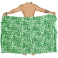 thumbnail image 5 of HAPPY BAY Men's Standard Swimsuits Sarong Pareo Beach Wrap One Size Fern, Hawaiian Collage Summer Vacation Aloha, 5 of 5
