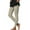 Beige, variant on Yoga Pants for Women Casual Elastic High Waist Tummy Control Athletic Workout Running Pants Stretch Tights Skinny Leggings Wine S