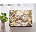 thumbnail image 4 of KSK KAISHEK Only for MacBook Pro 14 inchs Case 2023/2022/2021 Release Model M2 A2779 A2442 M1, Plastic Hard Shell Case Cover + Black Keyboard Cover, Flower 1715, 4 of 5