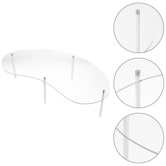 KALLORY 1 Set Acrylic Cake Cupcake Stand for Personal Use Square Shape 40x22x10in