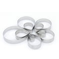 thumbnail image 2 of OUNONA 10 Pcs Cake Making Tools Set Silver Cutting Embossing Tools for Home Bakers and Crafters, 2 of 8