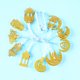 thumbnail image 5 of Ramadan 10 LED Moon Star Light musulmán Eid Mubarak String Decor (RGB Flash) Lamparas Tmvgtek Para estrenar, 5 of 7