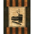 thumbnail image 2 of Gregory Gorham 15x18 White Modern Wood Framed Wall Art Titled - Haircuts, 2 of 5