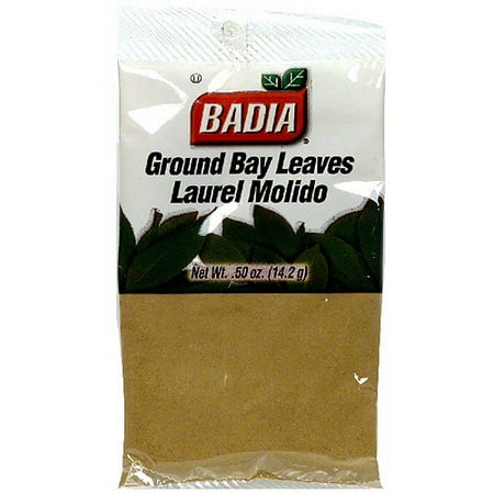 Badia Ground Bay Leaves, .5 oz (Pack of 12)