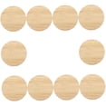 thumbnail image 5 of UNOMOR 10pcs Unfinished Round Discs For Diy Crafts Smooth Blanks For Painting Decorations And Art Projects, 5 of 8