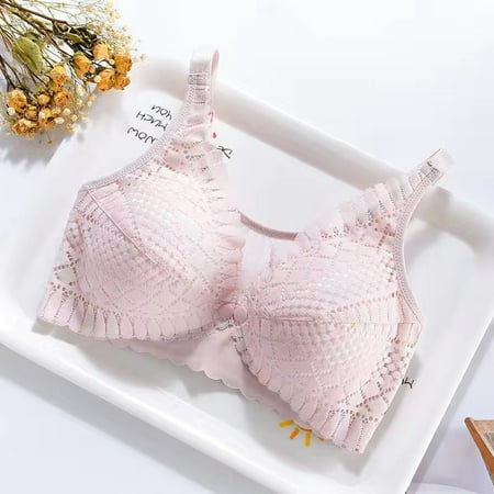 

New Breastfeeding Bras Maternity Nursing Bra for Feeding Nursing Underwear Clothes for Pregnant Women Soutien Gorge Allaitement——Pink 36/80 BC