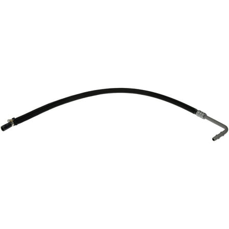 Dorman 624-989 Automatic Transmission Oil Cooler Hose Assembly for Specific Ford / Mercury Models, Black; Silver