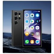 Mini Smartphone, ONEMYTH S25 Pro 4.0-inch 2GB RAM 16GB ROM Android 10.0 3G Network Small Phone - Black