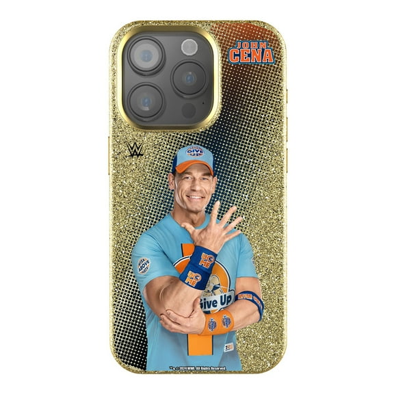 Keyscaper John Cena WWE Blues Superstar iPhone Gold Bling Case