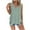 Green, variant on Kovlvoll Plus Size Tank Tops for Women Summer Eyelet V Neck Sleeveless Dressy Casual Blouse T-Shirt