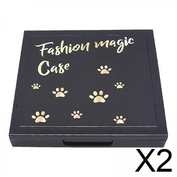 Paleta de sombras de ojos,Paleta de sombras de ojos magnética vacía Maquillaje grande,Paleta de sombras de ojos magnética vacía Caja de almacenamiento,Paleta de sombras de ojos magnéticas