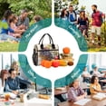 thumbnail image 6 of WOBOGO Fruit Basket with White Wine Lunch Bag Large Capacity Leak Proof Insulation Soft Adult Men and Women Universal 11.8×11.4×6.2in, 6 of 6