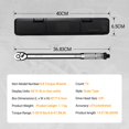 thumbnail image 3 of DEKOPRO 3/8 Inch Drive Dual-Direction Torque Wrench, 5-50 Ft-Lb & 6.8-67.8 Nm Range, &Acirc;&plusmn;3% Precision, 72-Tooth Chrome Vanadium Ra, 3 of 9