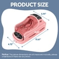 thumbnail image 3 of Aukfa Shower Foot Scrubber, Non-Slip Foot Washer Care for Exfoliating Cleaning, Pink, 1 Pcs, 3 of 11