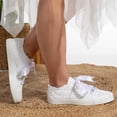 thumbnail image 4 of Belle - Converse bajas blancas para boda blanco 22 CM, 4 of 6