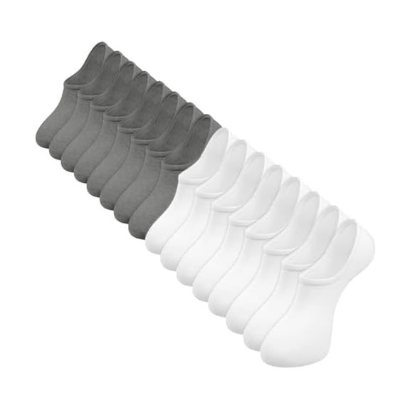 Eryueer No Show Socks Women, Non Slip Low Cut Ankle Socks for Sneakers, Non-Binding Casual Athletic Invisible Liners