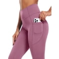 thumbnail image 5 of Cadmus High Waist Yoga Pants with Pockets, Lycra Soft Running Workout Leggings for Women 4 Way Stretch, 5 of 10