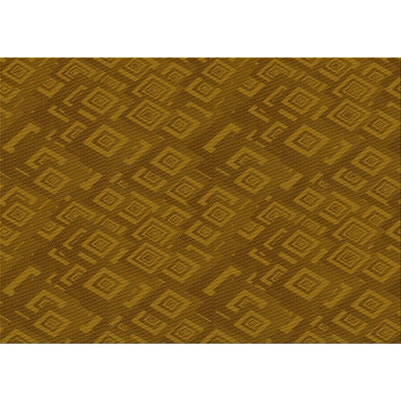 Ahgly Company Indoor Rectangle Patterned Saddle Brown Area Rugs, 3' x 5'