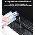 thumbnail image 4 of Hangoo 4pcs Puerto Rico Coqui Carbon Fiber Car Door Front/Rear Sill Plate Protectors, Boricua Coqui Car Accessories,Reflective Sticker Decorative Door Entry Guard Door Threshold Scratch Pad Film, 4 of 6
