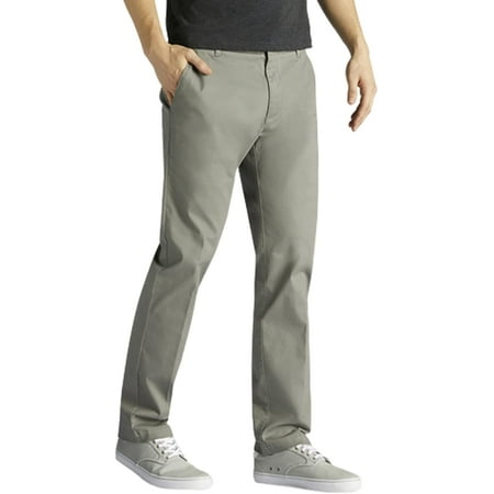 Lee Mens Performance Series Extreme Comfort Slim Pant, Gravel, 32W x ...