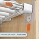 thumbnail image 2 of A Pack Of 12 Shelf Brackets Shelf Bracket Self-adhesive Brackets For Shelf Wardrobe Glass Bracket Shelf Storage Rack G, 2 of 4