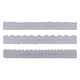 thumbnail image 1 of Regla de 3 piezas con bordes irregulares para hacer manualidades, de acero al carbono, para repujado, atractiva, decorativa y ligera, herramienta para hacer tarjetas., 1 of 14