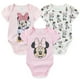 thumbnail image 1 of Pack de 3 trajes de Minnie Mouse de Disney para recién nacidos y bebés, 1 of 7