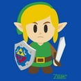 thumbnail image 2 of Boy's Nintendo Legend of Zelda Link's Awakening Avatar  Graphic Tee Royal Blue X Small, 2 of 5