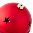 thumbnail image 5 of Red Jumbo Bell Shatterproof Christmas Ornaments, 7.87", 2 Count, by Holiday Time, 5 of 6
