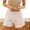 White, variant on Tejiojio Active Women's Summer Clearance Lady's Ribbed Knit Elastic Drawstring Waist Casual Beach Shorts Pockets