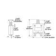 thumbnail image 2 of Interruptor automático Blue Sea Systems 2132 Push Button 10A, 2 of 3