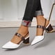 thumbnail image 2 of Amzcrzy Zapatos de mujer,Zapatos de mujer,Zapatillas de mujer, Sandalias planas de mujer, sandalias de playa para mujer, zapatillas casuales antideslizantes de verano Sandalias Mujer Zapatillas De Ca, 2 of 5