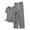 C White, variant on Bovxnpu Women 2 Piece Loungewear Set Beach Vacation Sweatsuit Tracksuit Set Fashion Short Sleeve V Neck Long Pants Striped Elastic Cotton Set Summer Outfits