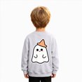 thumbnail image 6 of Toddler Boys Halloween Shirt for 1t 2t Boys Halloween T-shirt Boys Ghost Kids Shirt Crewneck Long Sleeve Graphic Top Toddler to Youth Boys Clothes Size 1-2 Years, 6 of 9