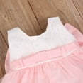 thumbnail image 4 of EIMELI Princesse Fleur Fille Robe d'Été Tutu Anniversaire Fête Robes Baptême Dentelle Mariage Enfants Robe Formelle Robe Robe 18-24 Mois, 4 of 6
