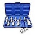 thumbnail image 3 of XZN Triple Square Spline Bit Socket Set 12 Point Tamper Proof 1/2 1/4 and 3/8 Inch Drive,4mm-18mm,S2 Steel,10 Pieces, 3 of 4