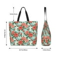 thumbnail image 5 of Rocae Rose Flowers for Big Capacity Shoulder Bag with Pockets,Tote Bag for Women Handbag, 5 of 8