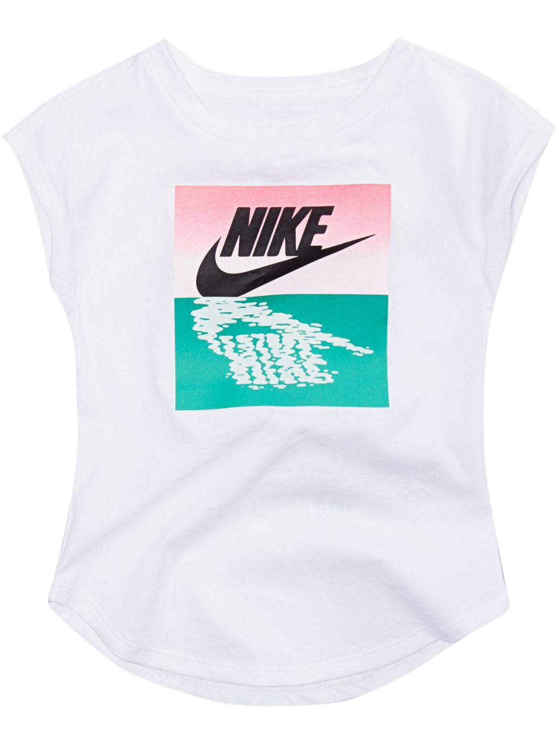Nike Girls Tropical White \u0026 Pink 